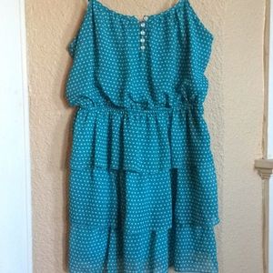 Teal Sundress Size Large